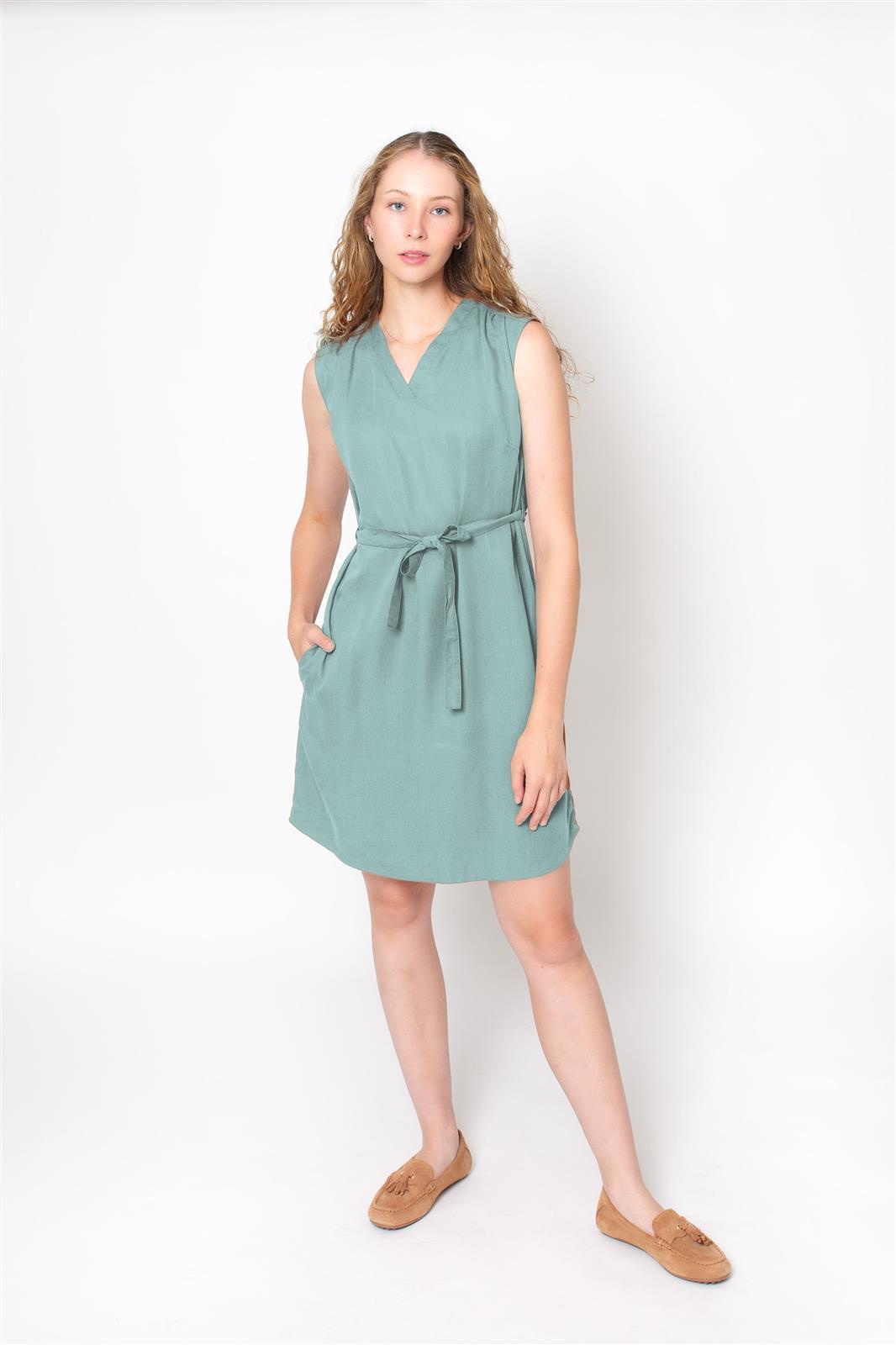 Zerum  Jurk Emma Mineral Blue