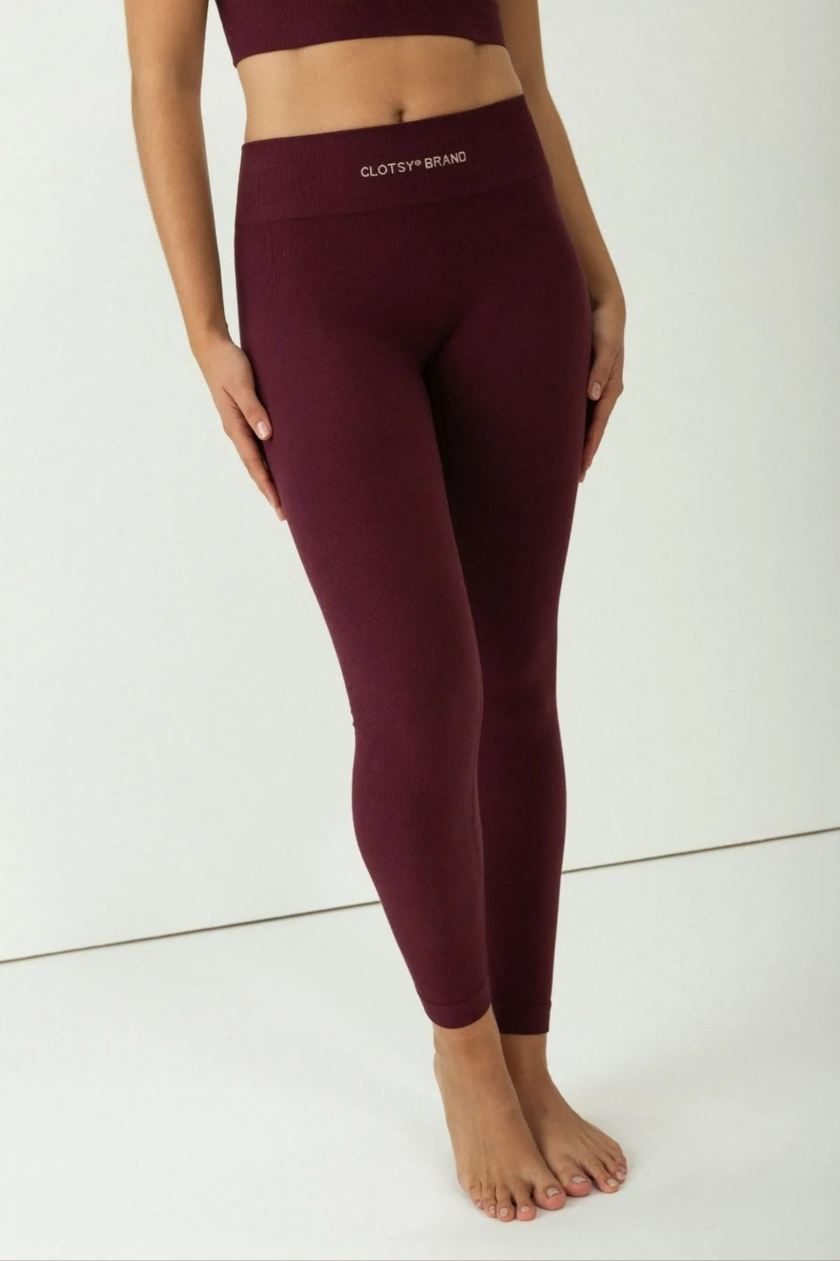 Clotsy  Leggings Bordeaux