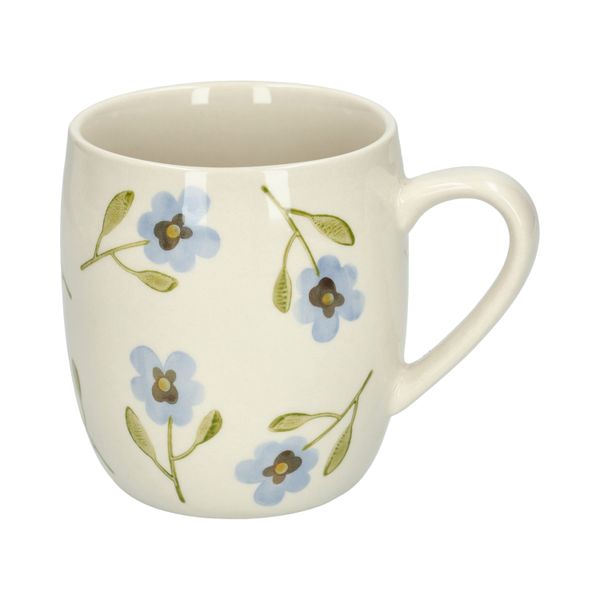 Theemok, steengoed, viooltjes, Ø9,5 cm