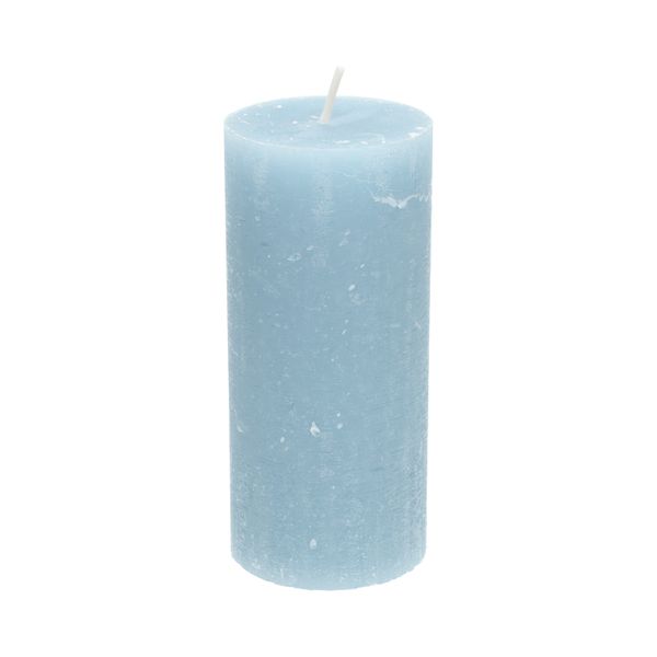 Stompkaars, lichtblauw, Ø7 X 15 cm