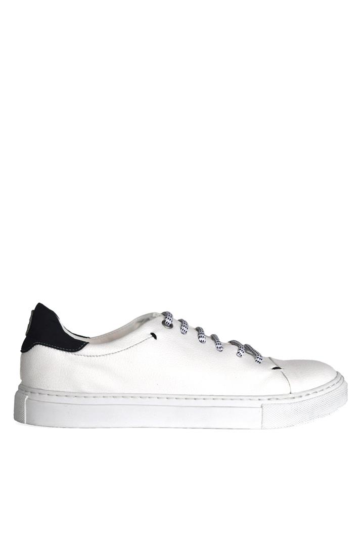 Noah mannen vegan Sneakers Sammy Wit Donkerblauw
