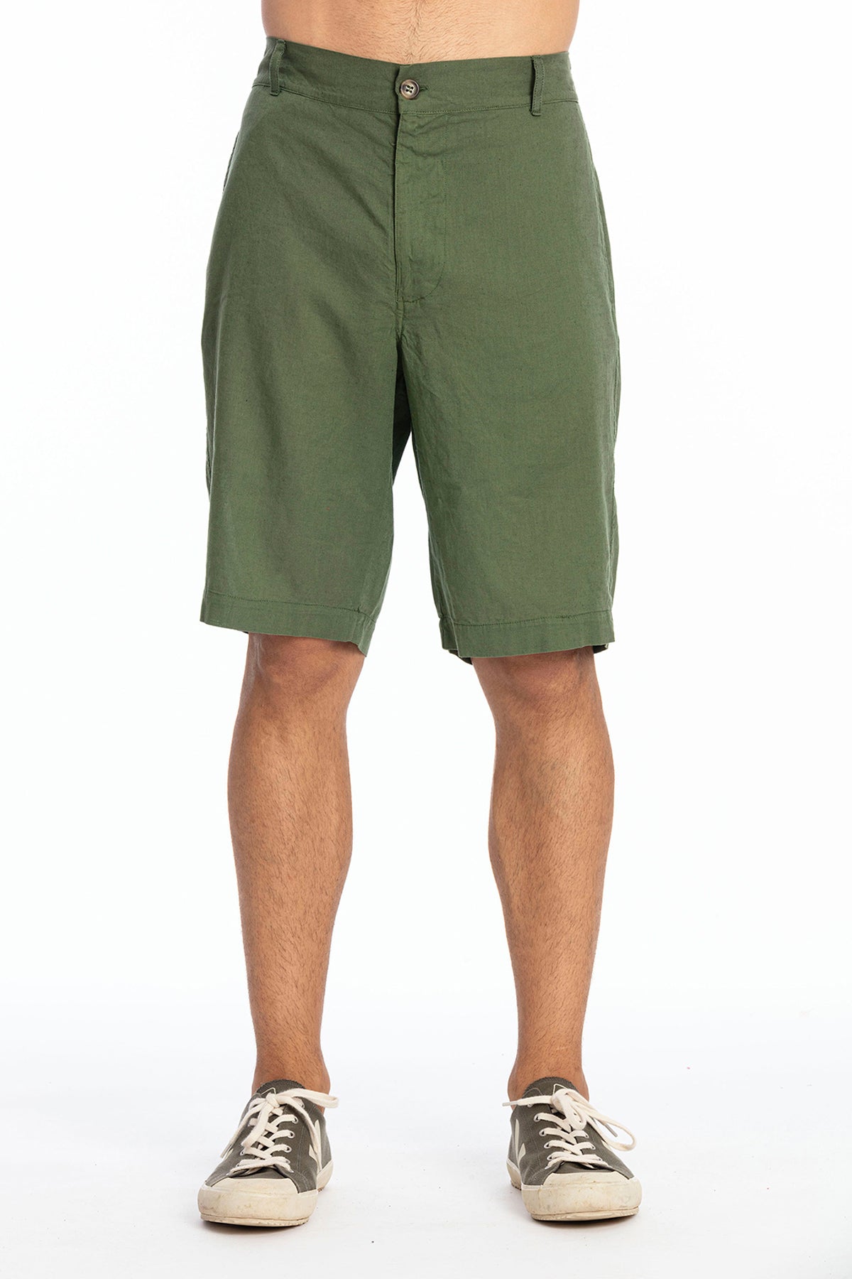 RAVENS VIEW IBIZA mannen vegan Korte Broek Kyros Forest Green