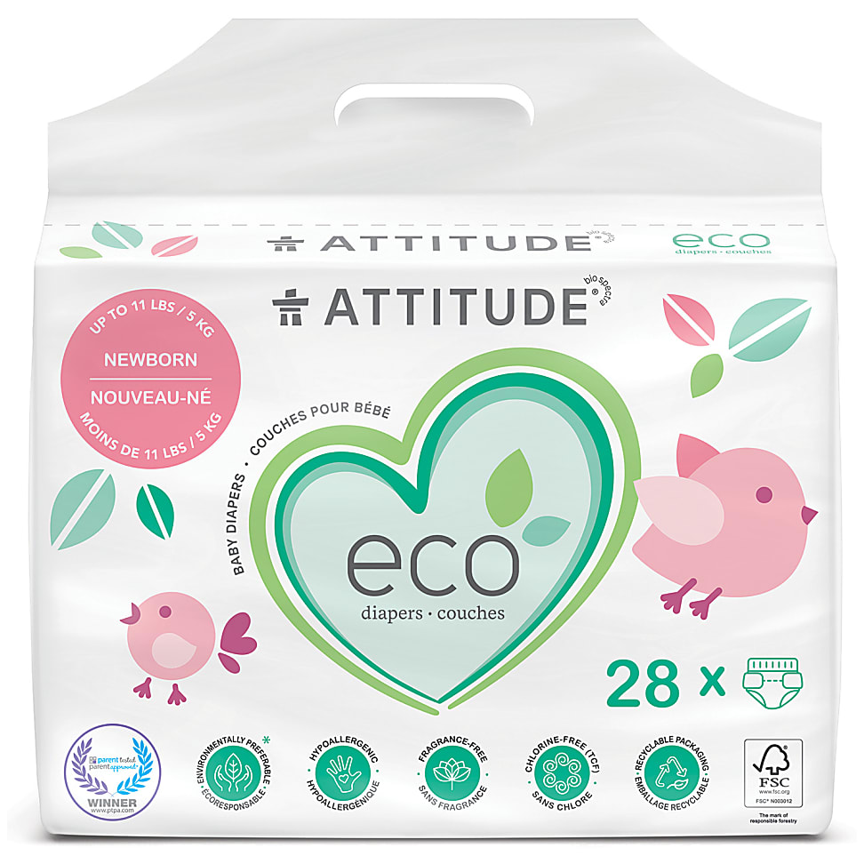 Attitude Baby Care Luiers Newborn 28 st