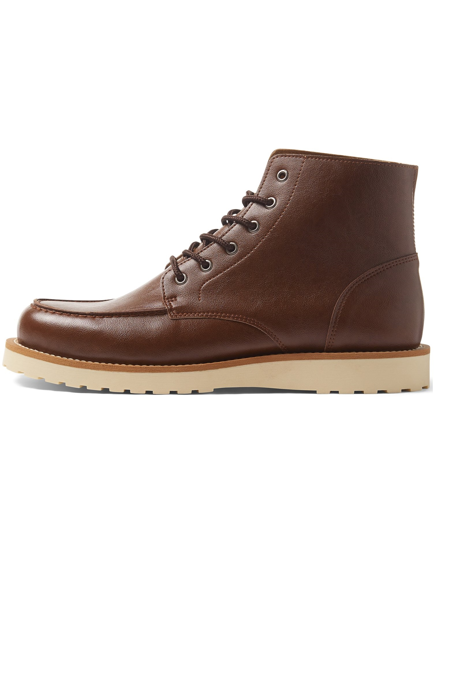 Will's Vegan Store mannen vegan Boots Low Rig Chestnut