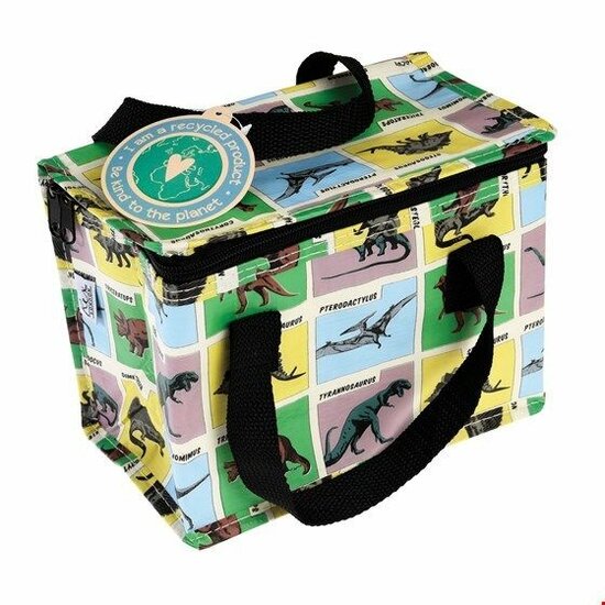 Rex London Lunch Bag Prehistoric Land - Lunch koeltasje van r-PET