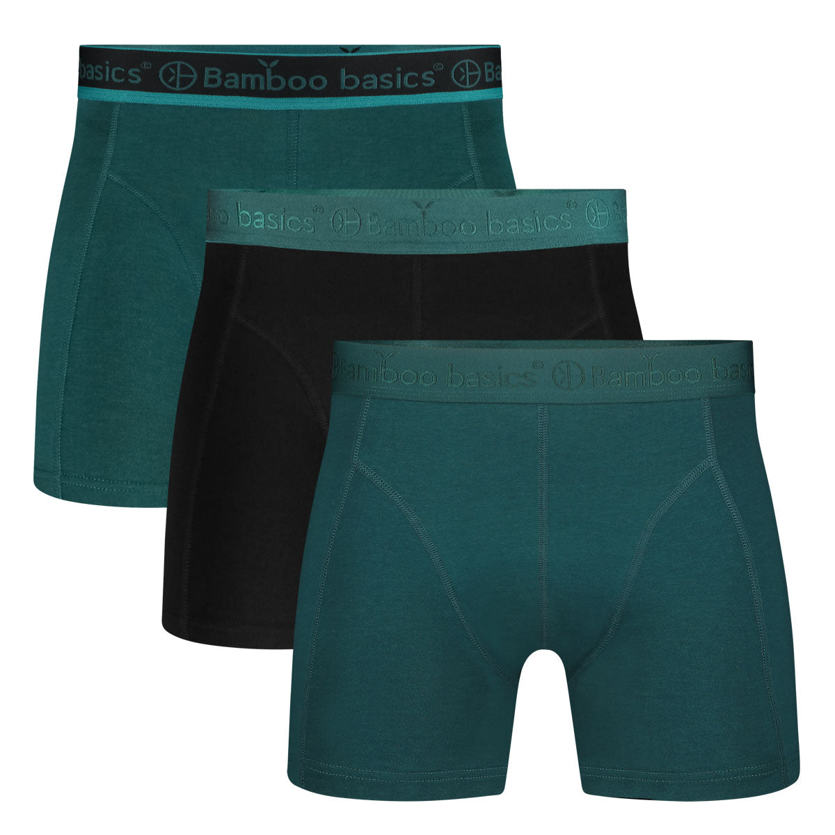Boxershorts Rico (3-pack) - Petrol