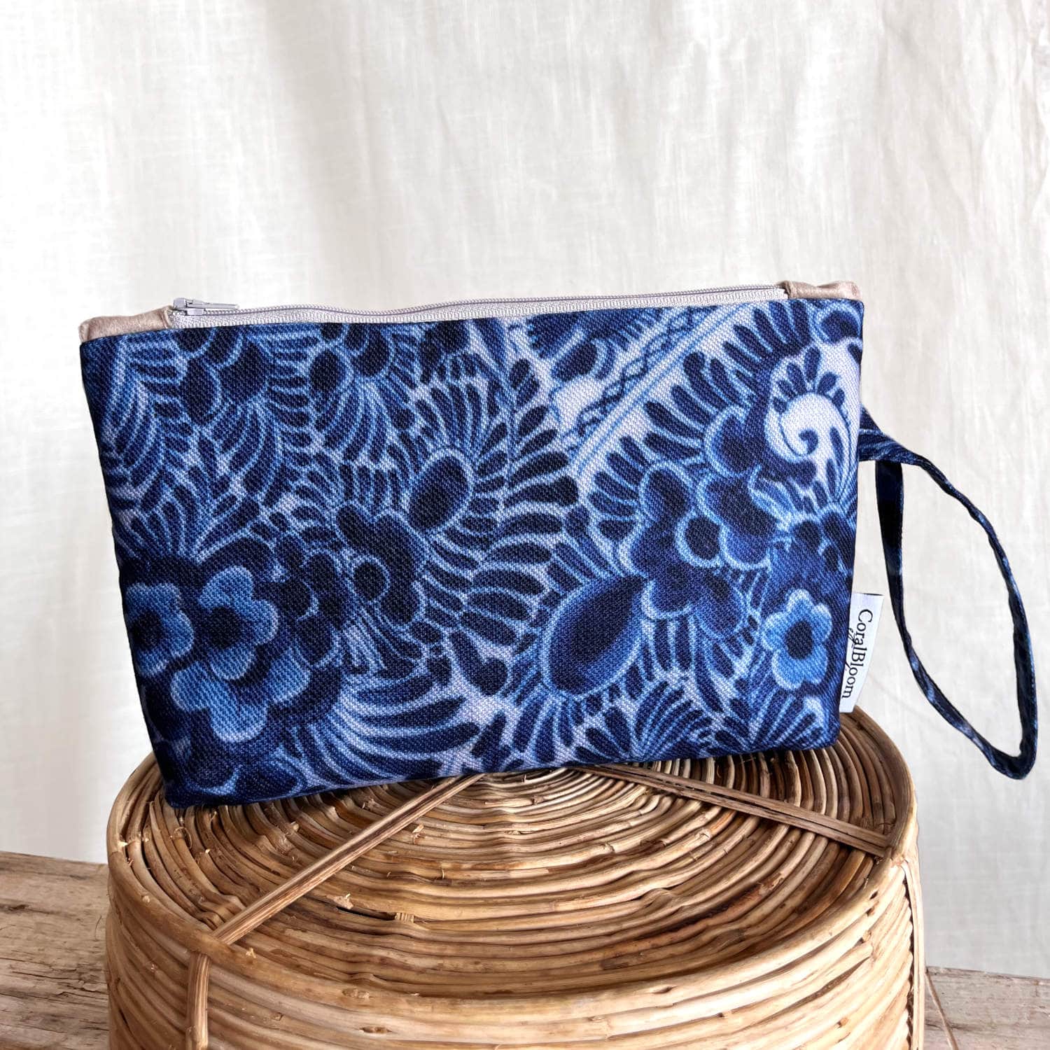 Blue Delft Clutch