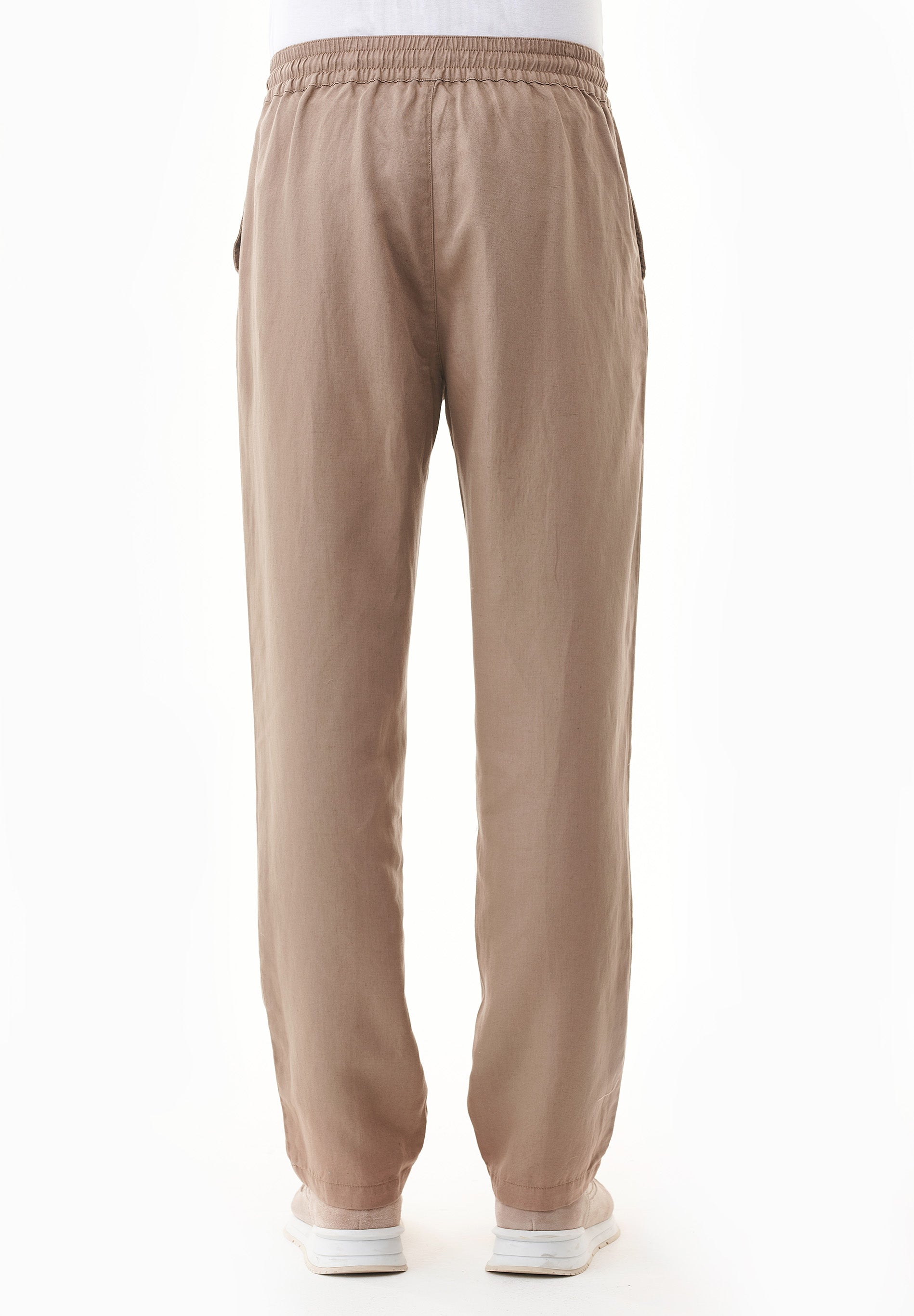 ORGANICATION mannen vegan Broek Diep Taupe Bruin