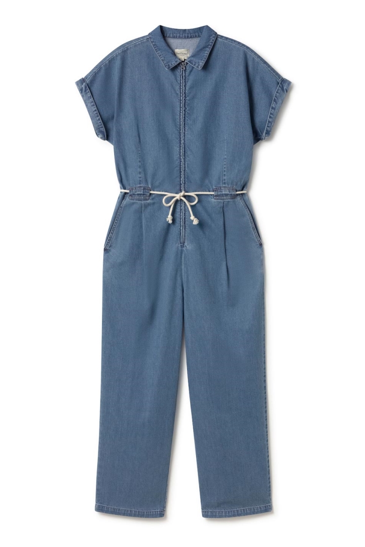 TWOTHIRDS  Jumpsuit Lanai Lichtblauw