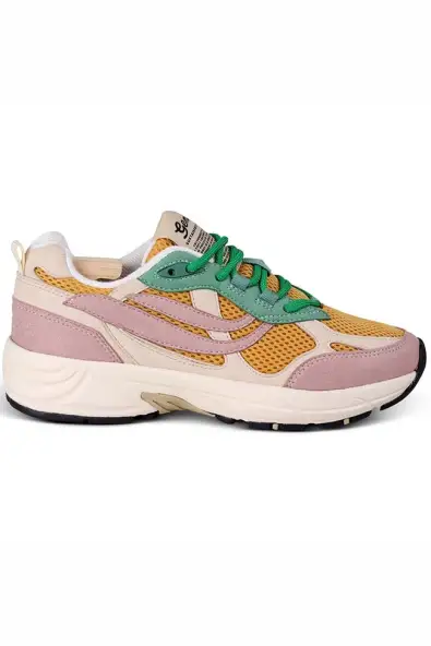 Genesis  Sneakers G-Eco '99 Multi Flowers Roze/Tarwe