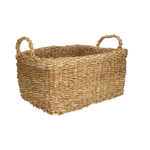 Mand, zeegras, rechthoekig, middel