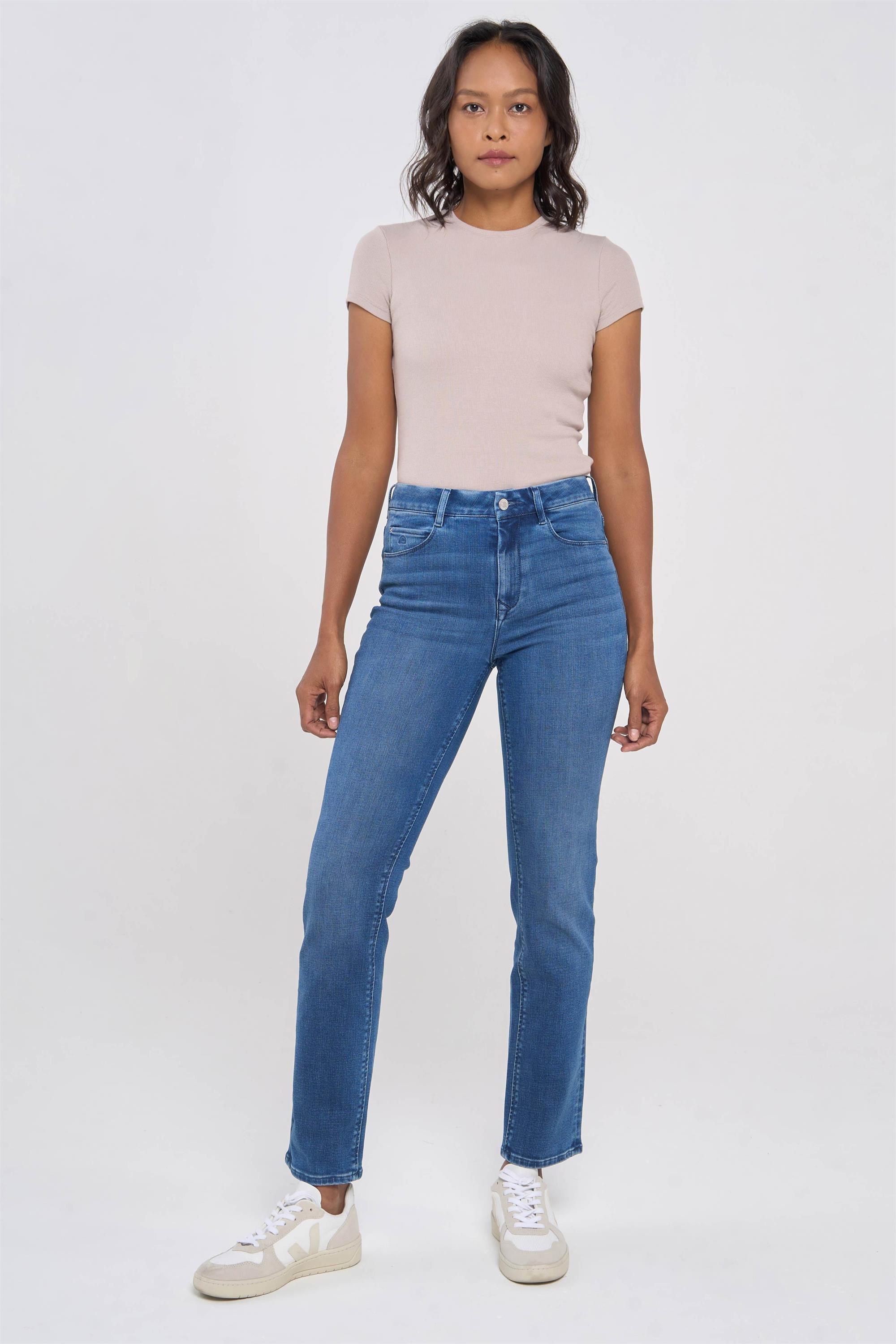 Dawn  Jeans Slim Straight Stellar Comfort Stretch Blauw