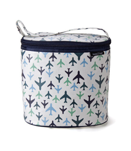 Keep Leaf Cooler Lunchbag Planes - Geïsoleerd koeltasje met vliegtuig print