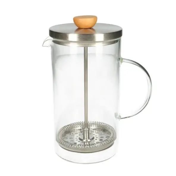 Cafetière, French press, roestvrijstaal, thee/koffie, 1 L