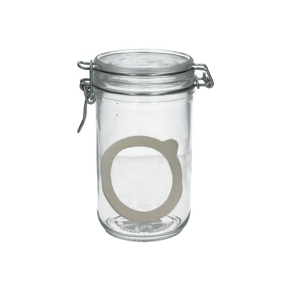 Beugelpot, glas, 0,75 l