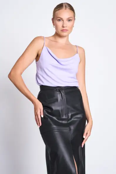 JAN 'N JUNE  Slip Top Helen Lavendel
