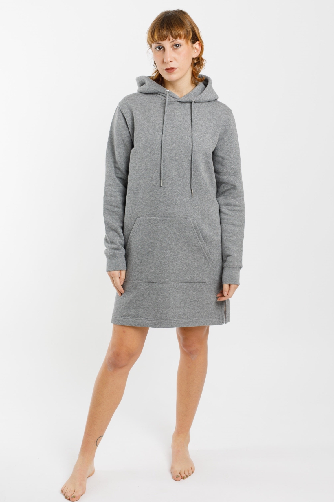 TORLAND Dames Jurk Hoodie Streeter - Grijs