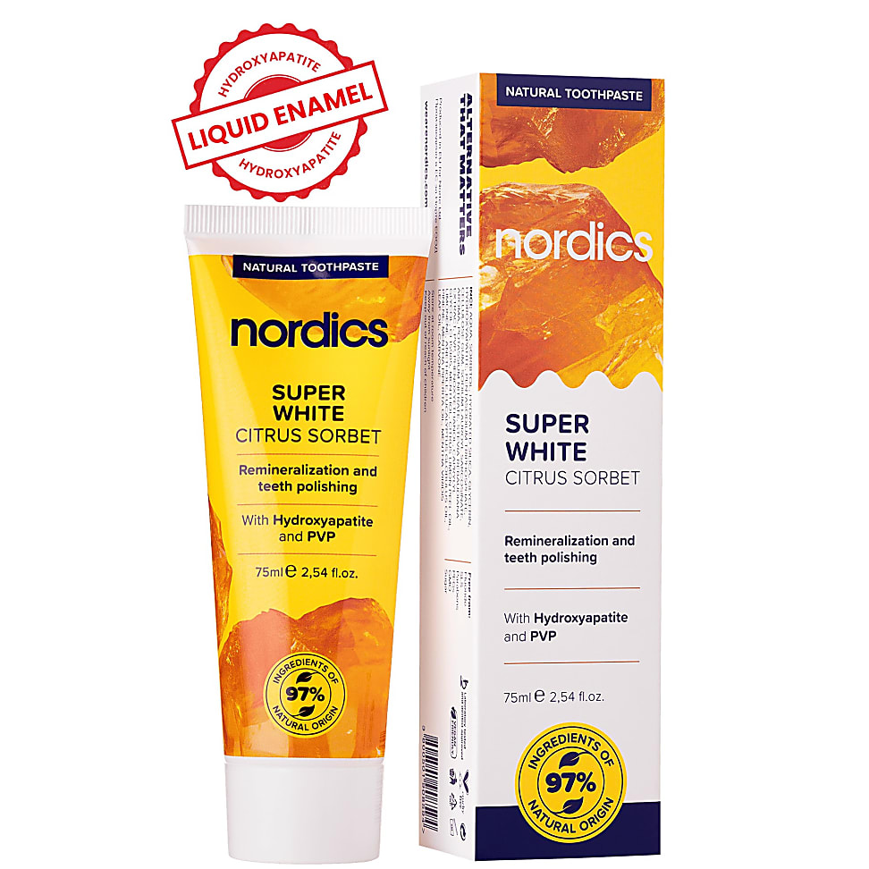 Nordics Whitening Tandpasta Citroen & Munt