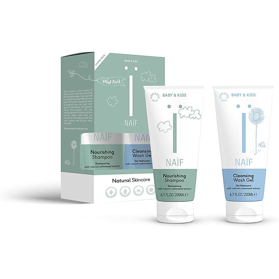 Naïf Shampoo & Wasgel Baby & Kids