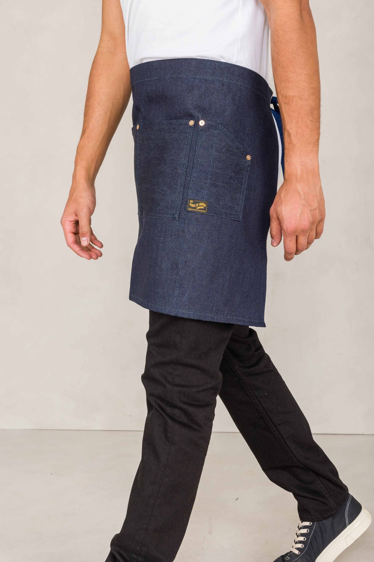 Kings of Indigo  Schort Selvage Marineblauw