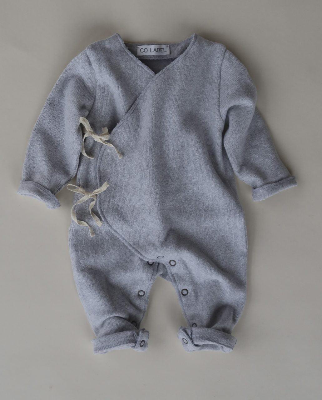 Warm babypakje – Grey Melange