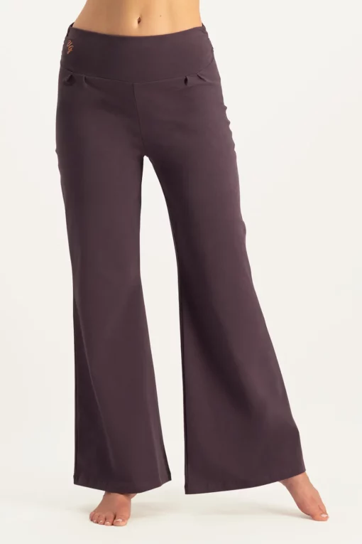Maeve Wijde Yoga Broek  – Berry