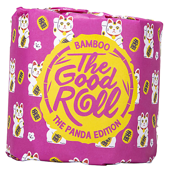 The Good Roll Panda Bamboe Toiletpapier 1 Rol