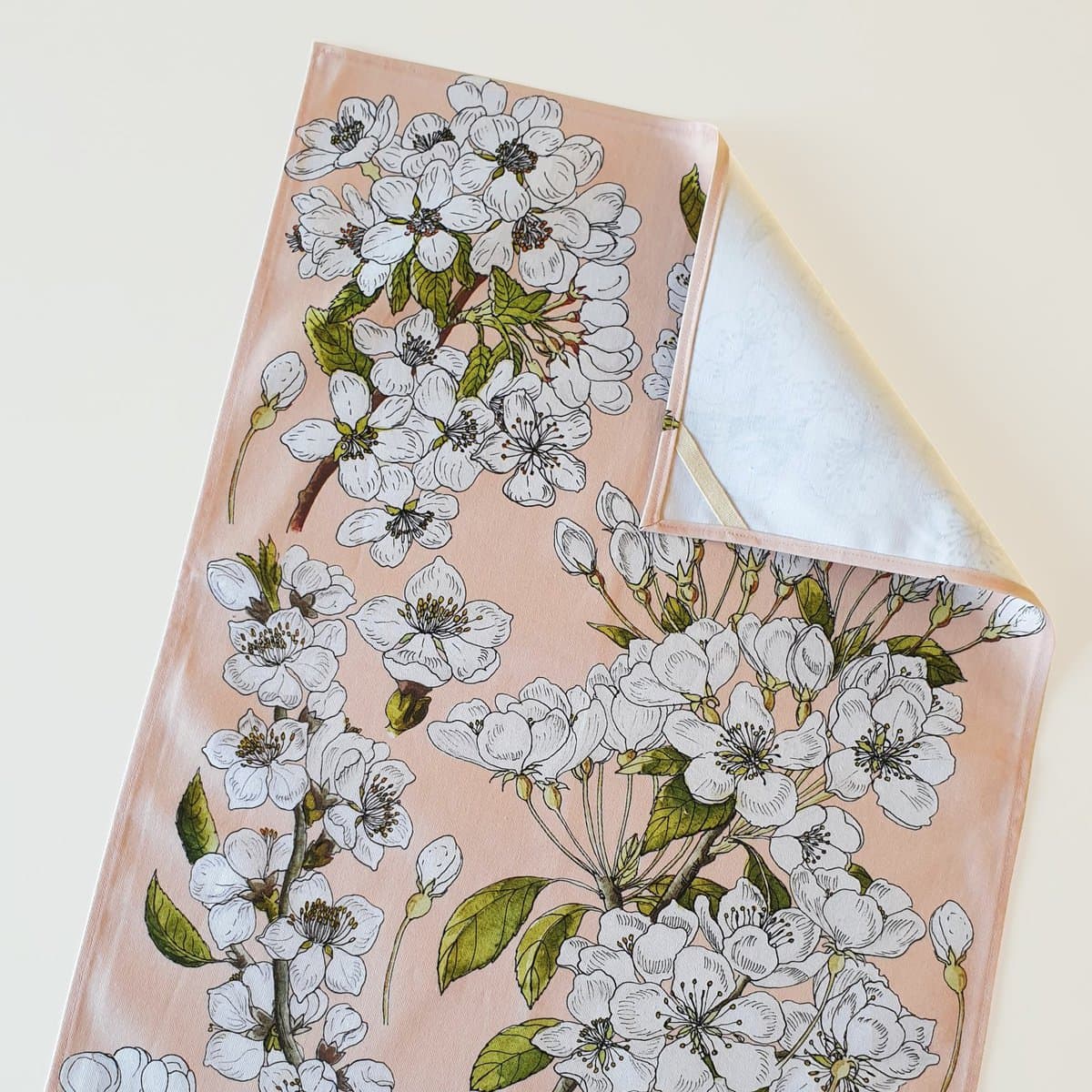 Floral Tea Towel Cotton - Blossom