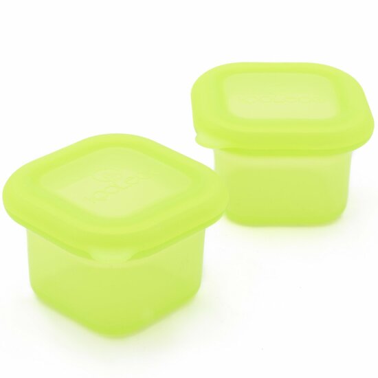 Kooleco set van 2 siliconen voedselcontainers, inhoud 180ml