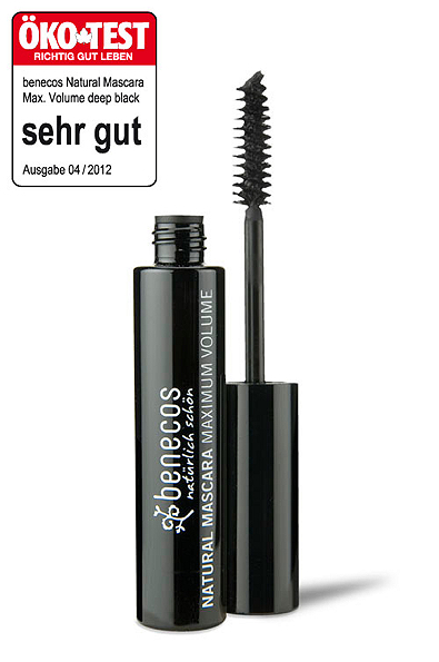 Benecos Natural Mascara Maximum Volume deep black
