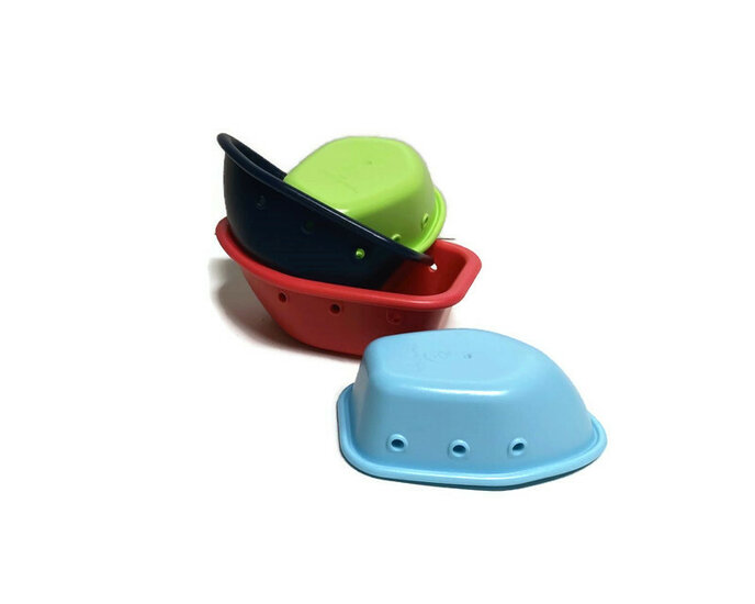 Green Sprouts floating boats - Bio Plastic bootjes voor in bad