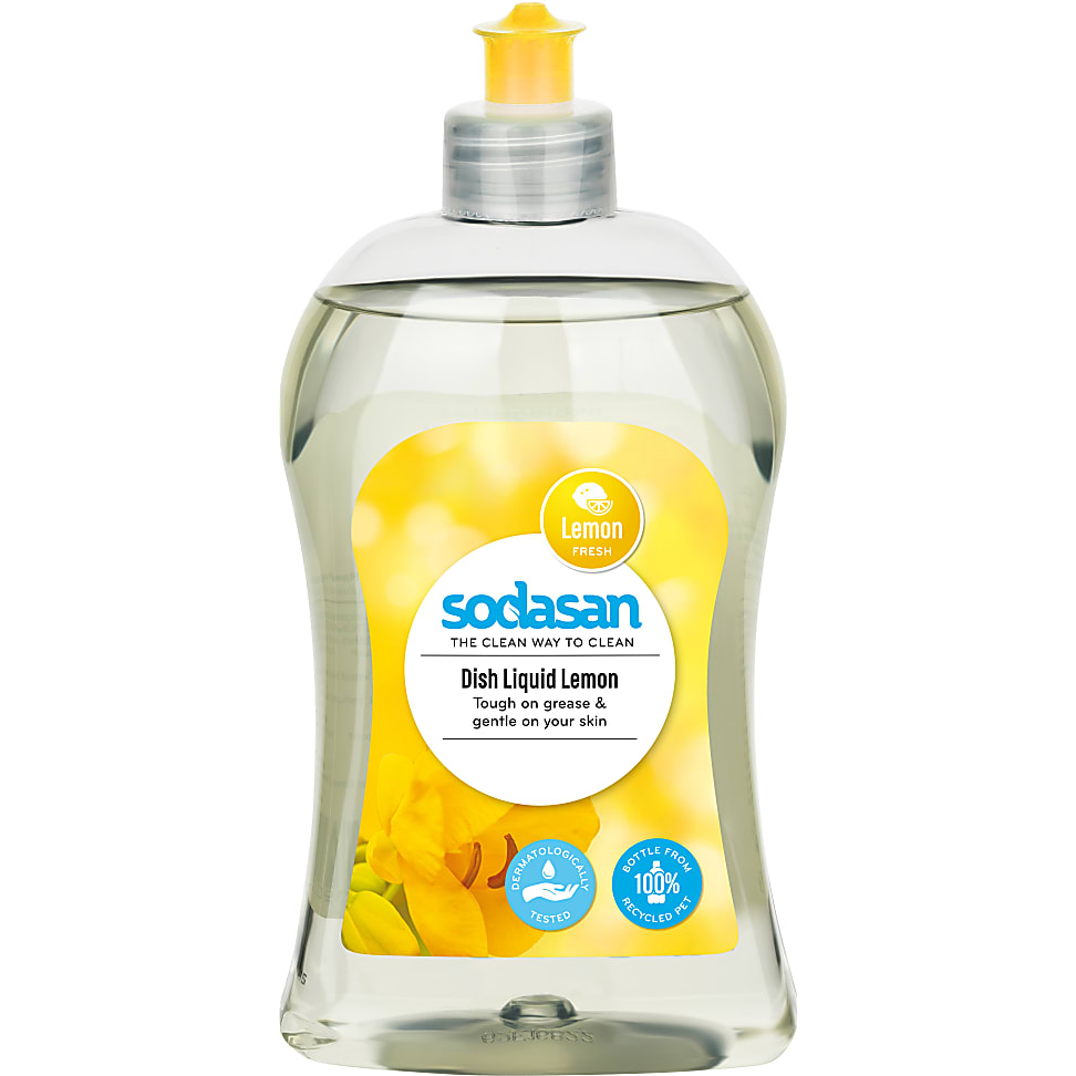 Sodasan Vloeibaar Afwasmiddel Limoen 500ml
