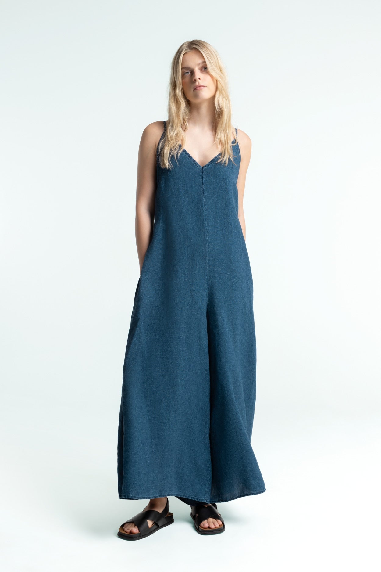 Kings of Indigo Mikasa Jumpsuit - Vegan Linnen