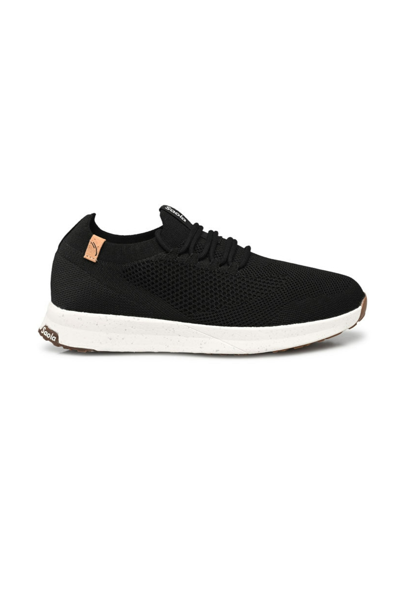 SAOLA mannen vegan Sneakers Heren Tsavo 2.0 Zwart