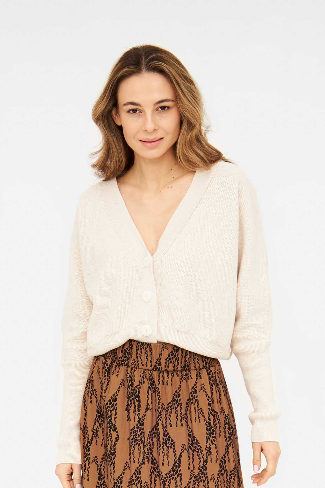 Widda  Cardigan Kara Beige