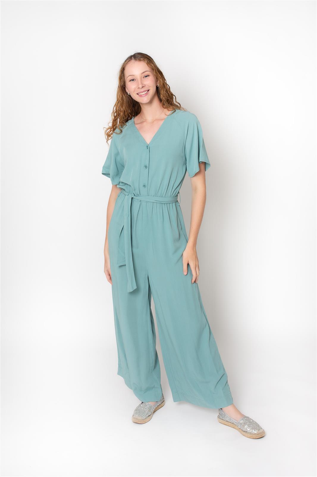 Zerum  Jumpsuit Thea Mineral Blue