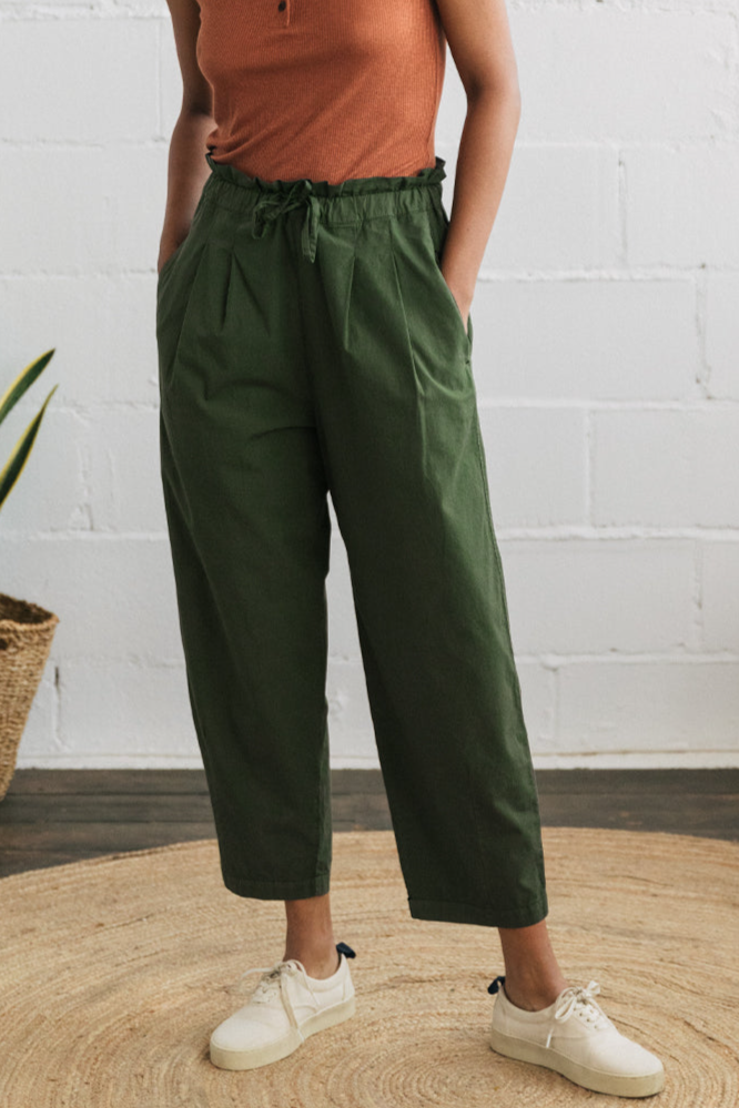 TWOTHIRDS  Broek Lameque Bosgroen
