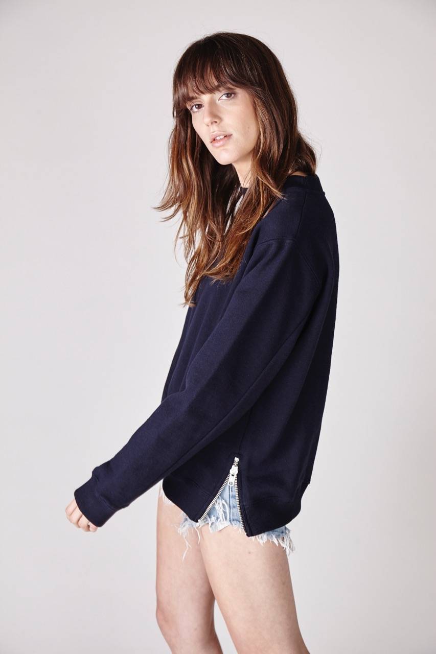The Suki | Soft Sweater - Navy