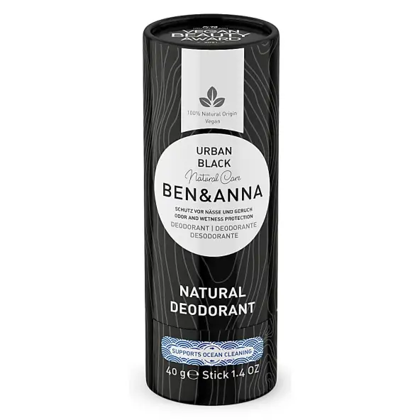 Ben & Anna Papertube Deodorant 40g - Urban Black