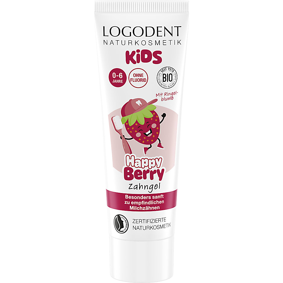 Logona Kids Tandpasta Aardbei