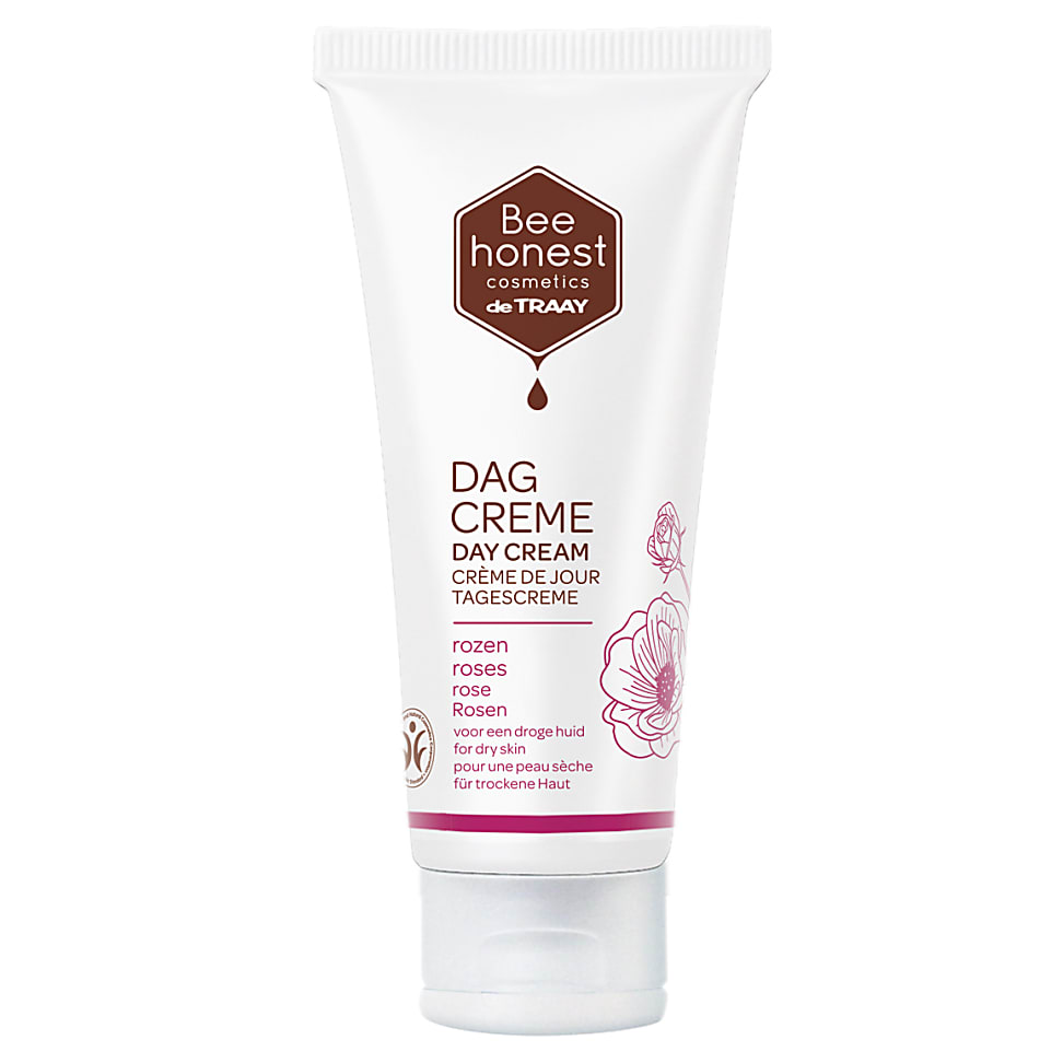 Bee Honest Dagcreme Rozen droge huid