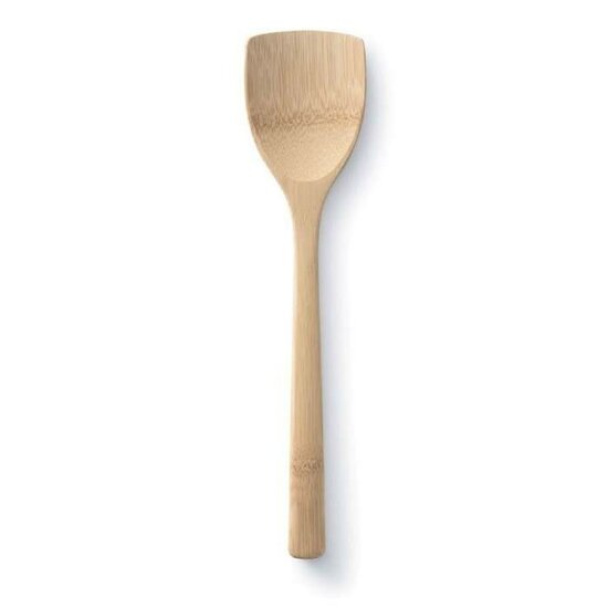 Bambu Wok Spatula. Bamboe houten spatel.