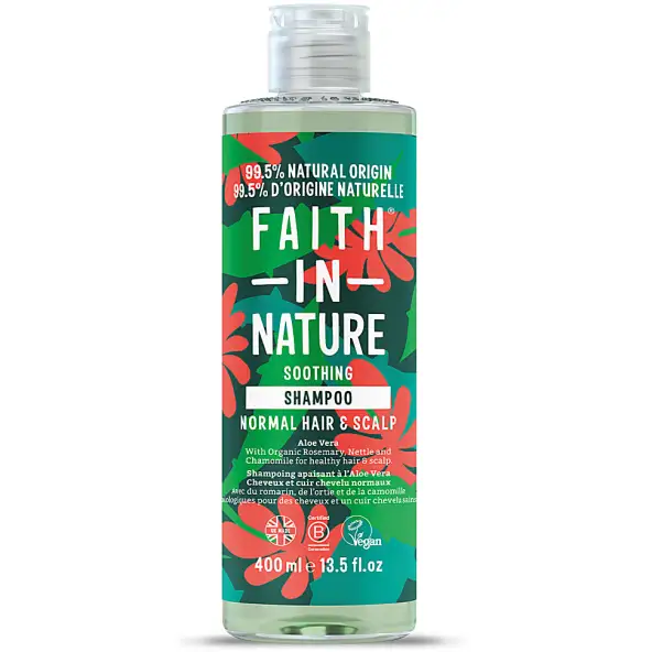 Faith in Nature Aloë Vera Shampoo nomaal tot droog haar