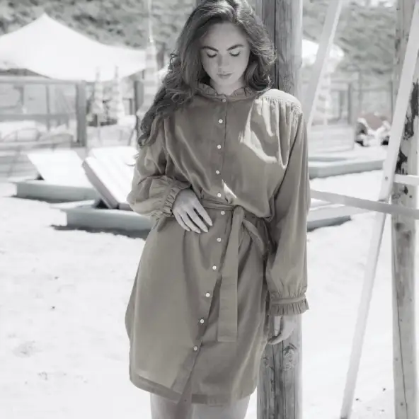 Midi Jurk Mukta | I Am Jai | Blauw