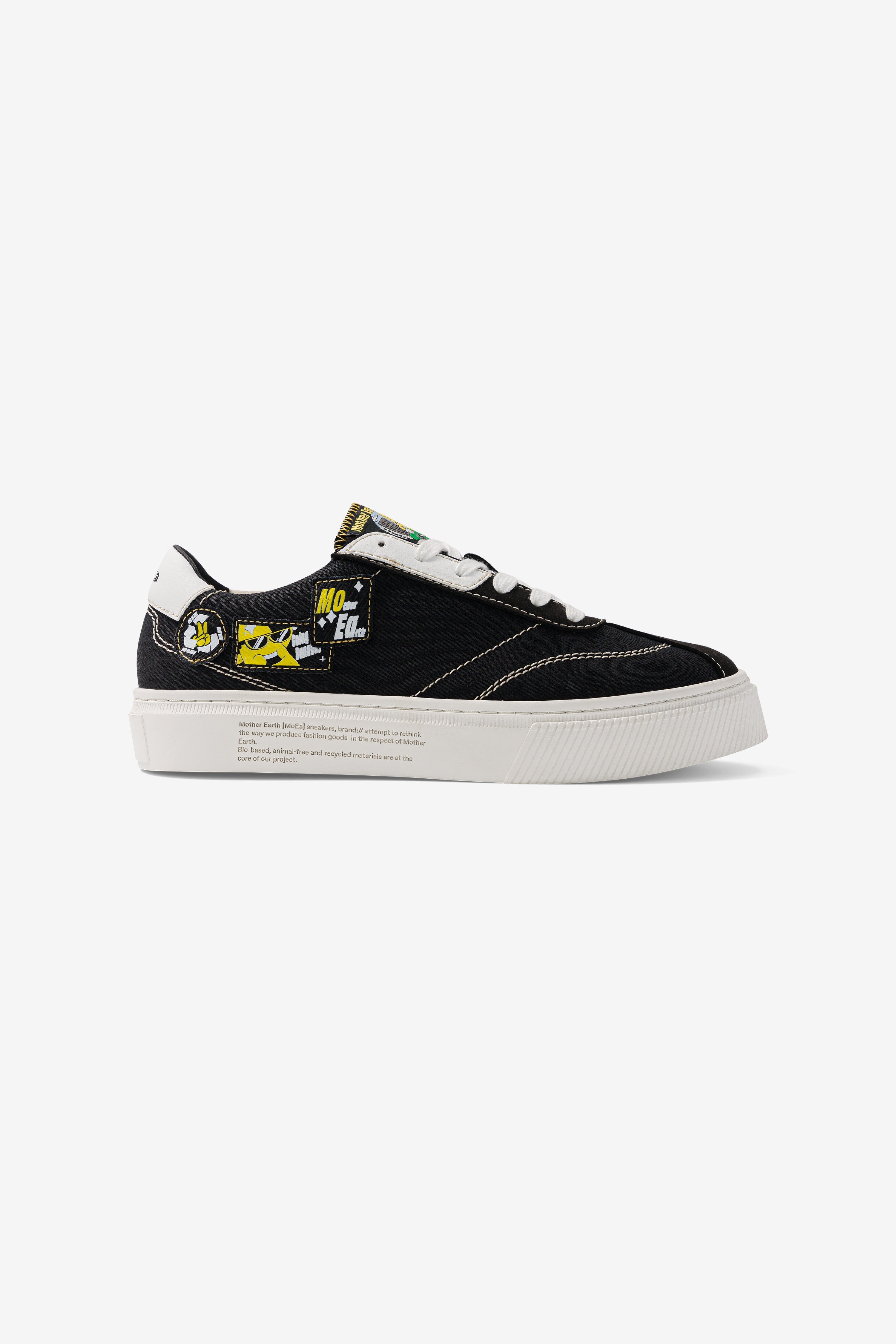 MoEa mannen vegan Sneakers Gen4 Banana Patch Zwart