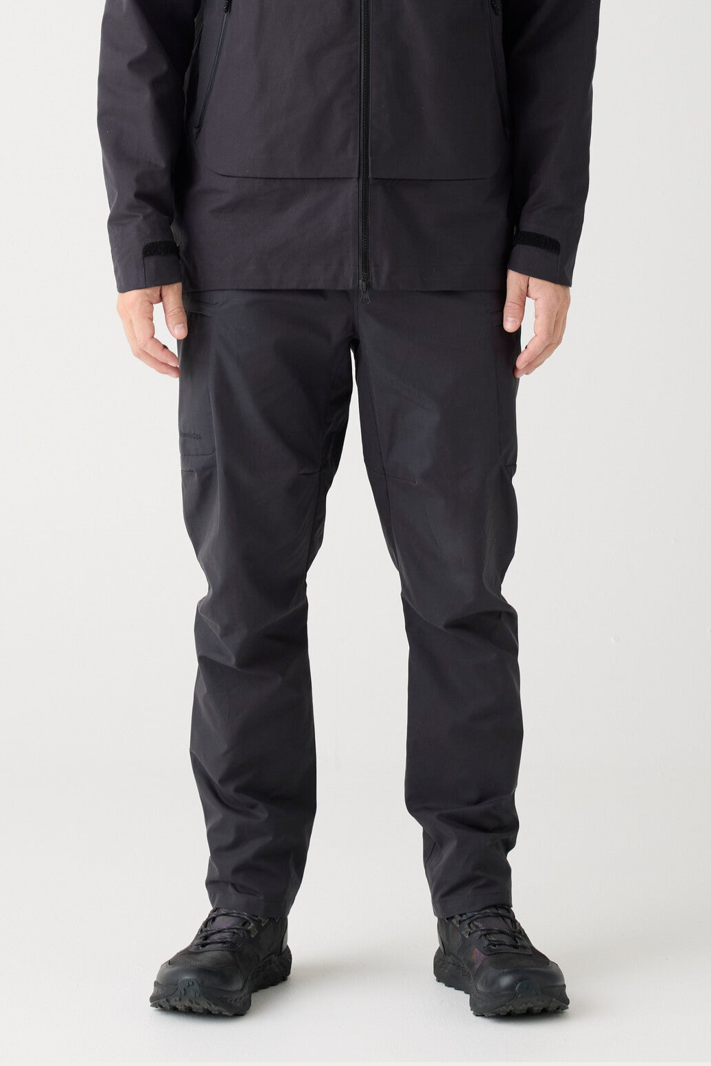 KnowledgeCotton Apparel mannen vegan Broek Canvas Vent 200 Zwart Jet