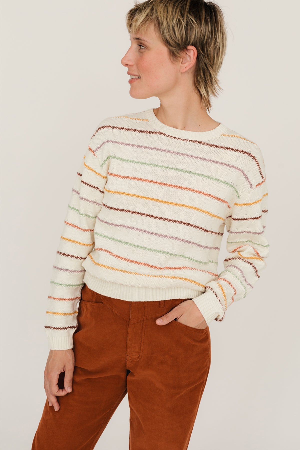 TWOTHIRDS  Sweater Kekepa Stripes
