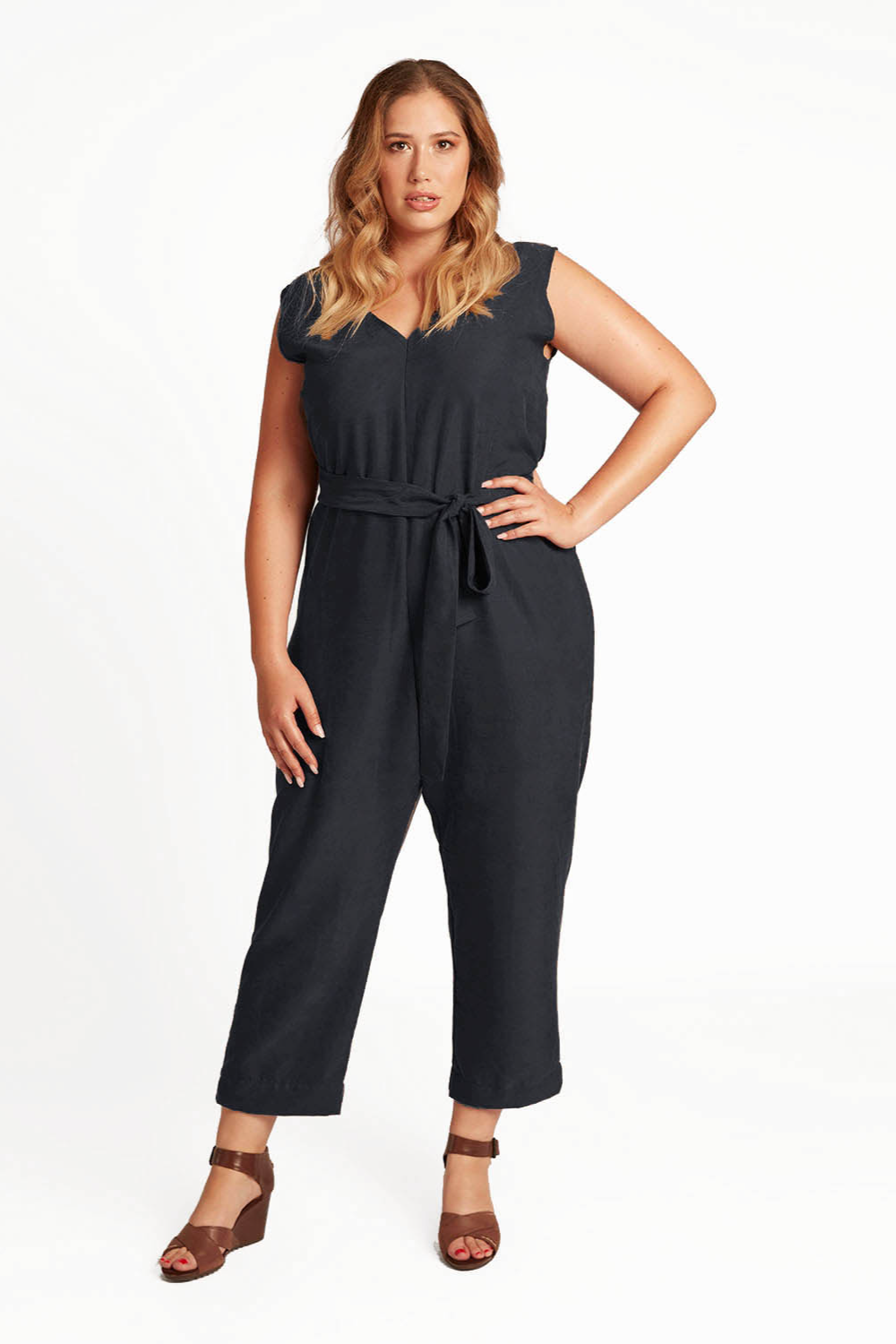 Widda  Jumpsuit Enibas Donkerblauw