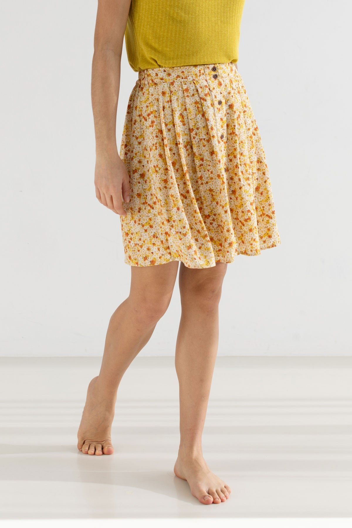 TWOTHIRDS  Rok Casayeta Gouden Bloemen Geel