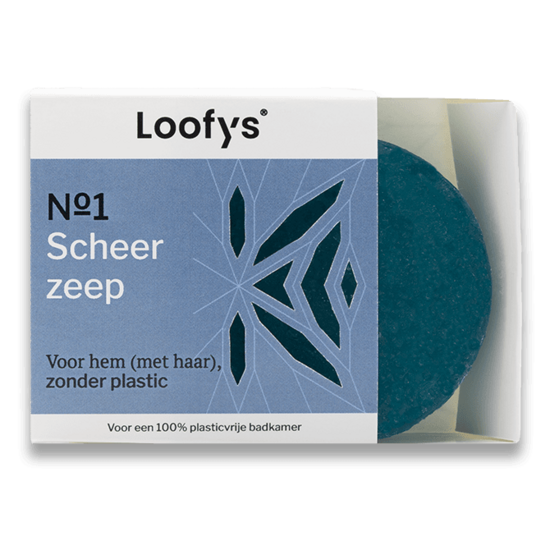 Loofy's Shaving Soap Bar - Lemongrass scheerzeep blok